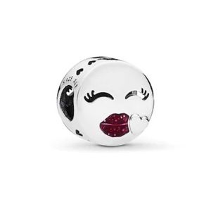 Pandora Kiss Emoji Charm